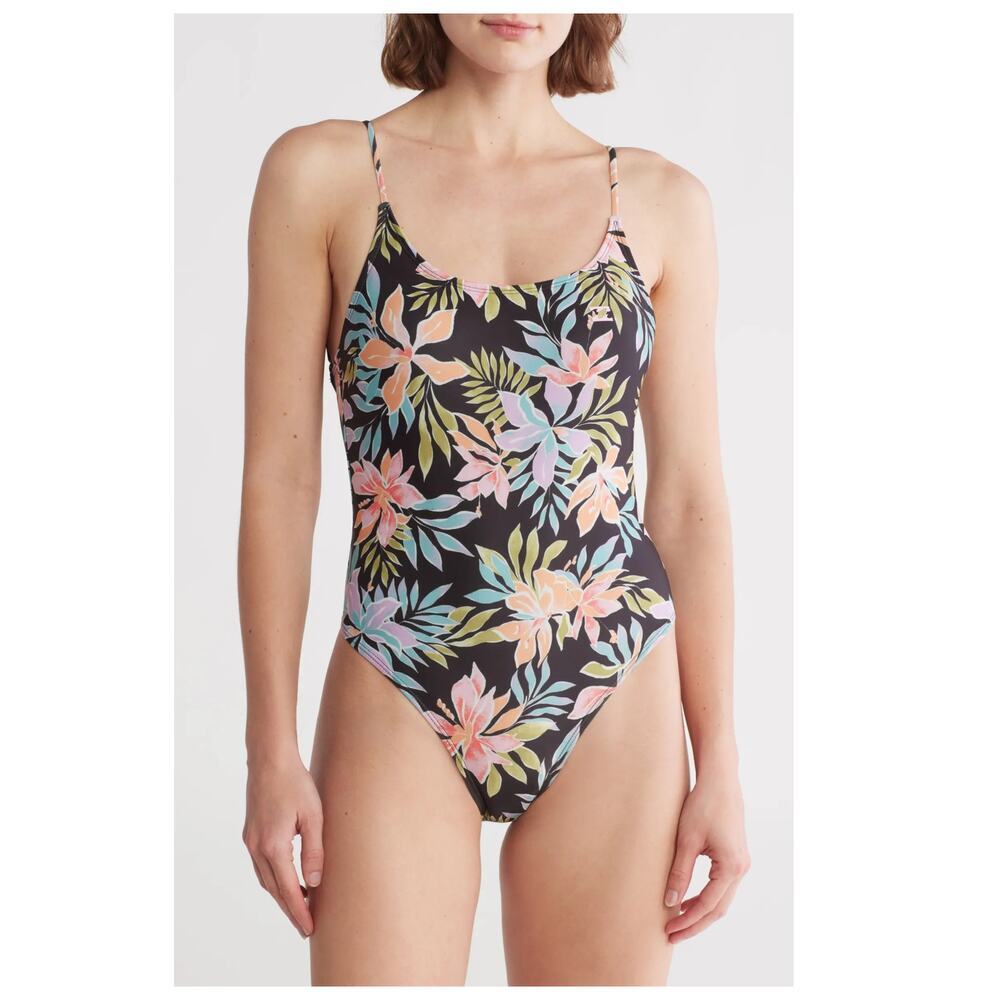 NWT Billabong Beach Babe One-Piece Swimsuit Size Small